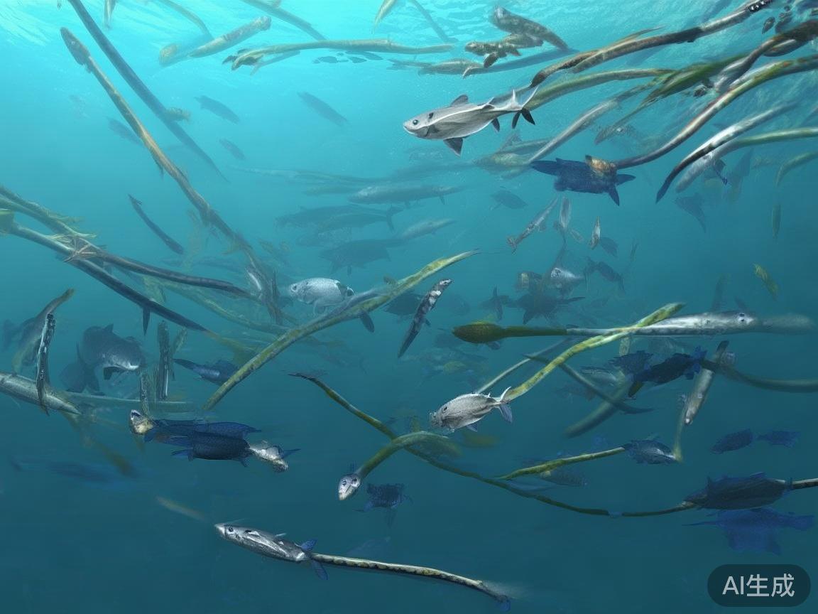 观察鱼群的移动规律
游戏中鱼类会形成群组移动，掌