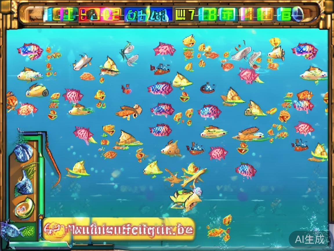 JDB电子财神捕鱼游戏的核心玩法
该游戏以“捕鱼